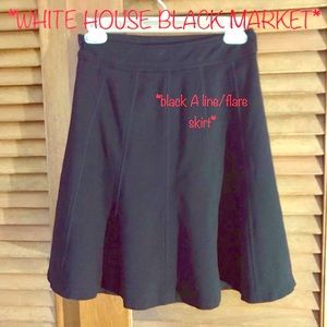 🦋WHITE HOUSE BLACK MARKET🦋black skirt SIZE2